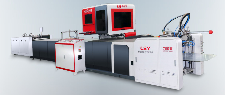 Visuele positionering Automatische behuizingsmachine Hard Cover Machine Lining Machine 20-30 PCS/MIN