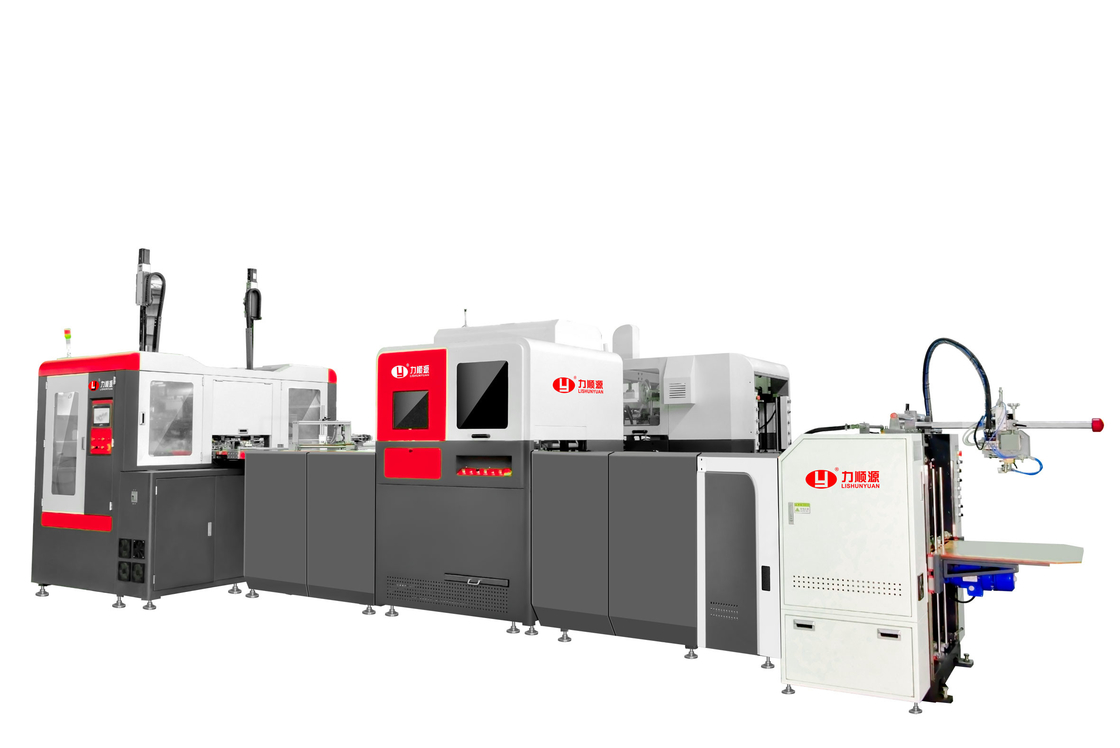 2 in 1 dubbele kop rigide doos vormmachine karton doos maker machine