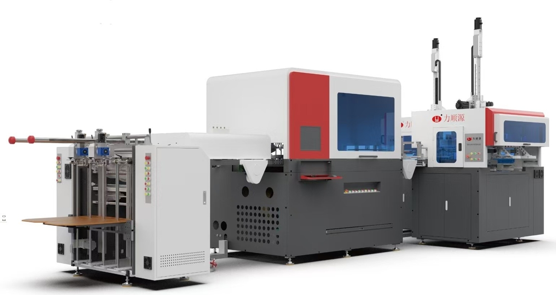 Intelligente hogesnelheid automatische rigide doos maken machine multifunctie 2 In 1 50-70pcs/min