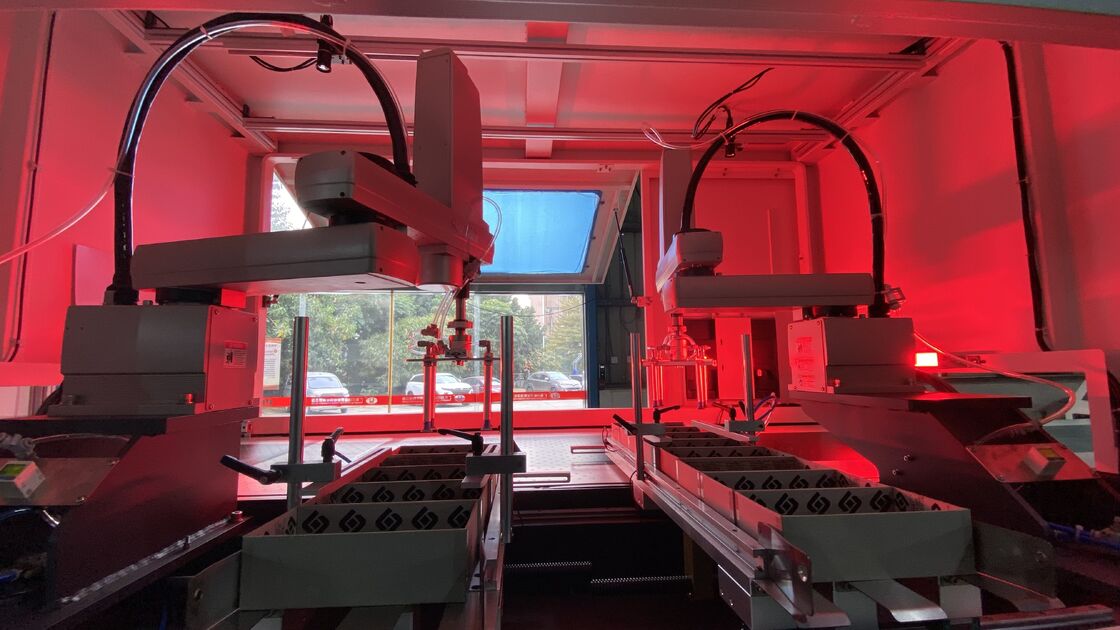 Dubbele Voeding Dubbel Vormen Machine voor Stevige Dozen Hoge Snelheid Hoge Precisie Volledige Servo Besturing