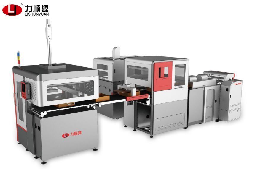 LY-HB1200CN Intelligente hogesnelheidsrigide doos productielijn 20-30 stuks/min