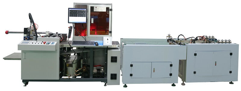 Volautomatische kartonnen doosassemblagemachine met een werksnelheid van 20-30 stuks/min, inclusief luchtdruk van 0,7 MPa, ontworpen voor verpakking