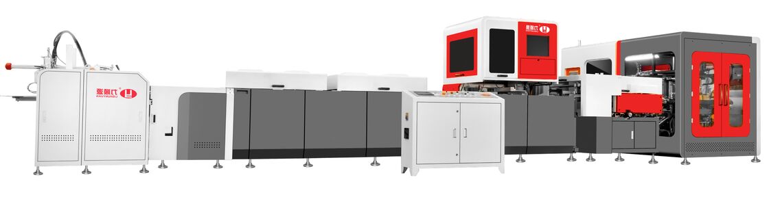 Intelligente High-Speed Drawewr-Style Box Manufacturing System 20-30pcs/min geschikt voor wijndozen buisdozen