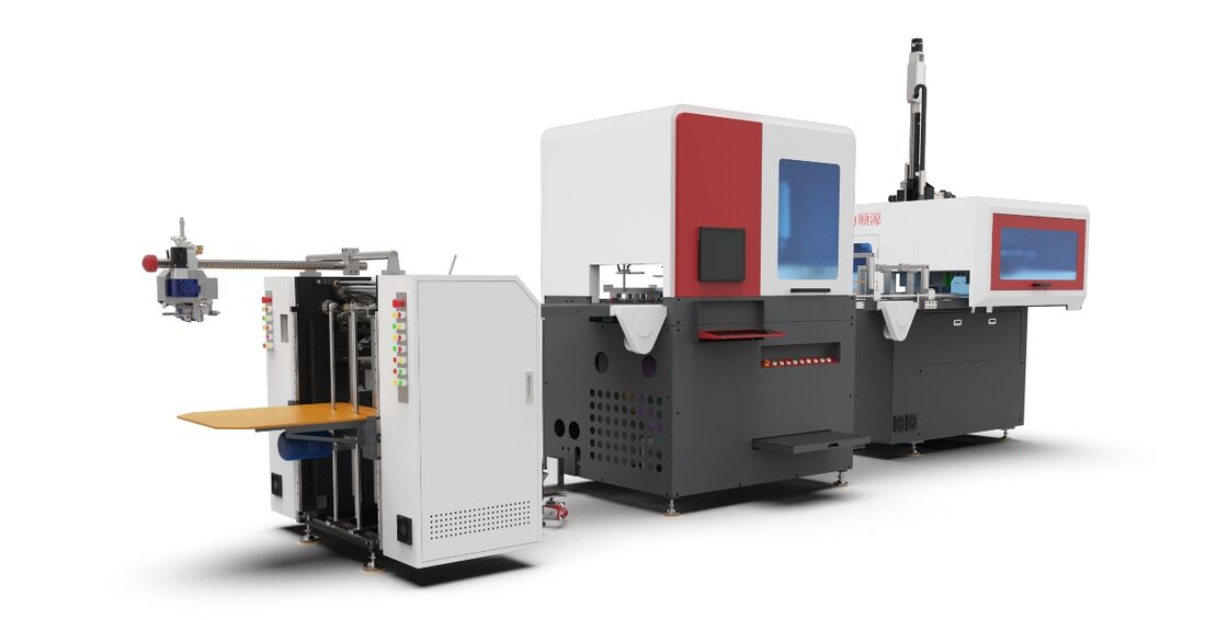 LY- 1500CB Intelligente Automatische Stijve Doos Maakmachine (met bubbelpersfuncties) Stijve Doos/ Doos Maken/ Doos Maakmachine/ Automatische Stijve Doos Maakmachine/ Case Maker
