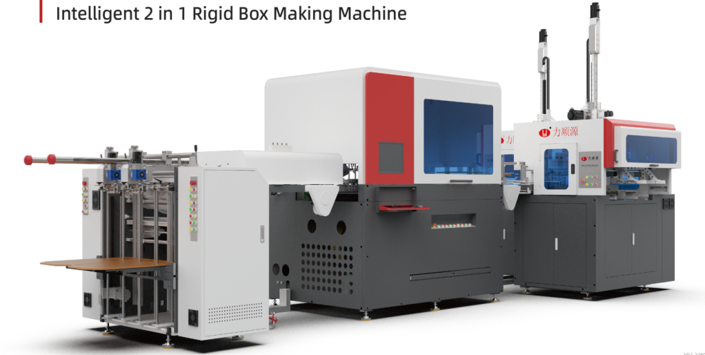 LY- HB3000A Intelligente 2 in 1 rigide doosmachine (in bubbelpersfuncties) Doosvormmachine/ Rigide doosmachine/ Cosmetische doosmachine/ Automatische rigide doosmachine