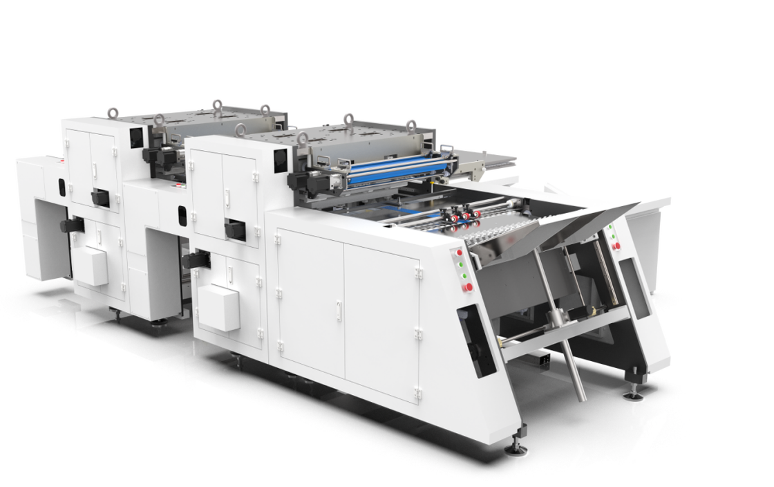 LY-820TJ warm gefolieerde stempelmachine met automatisch stempelen en meervoudig overdrukken voor papierverwerking