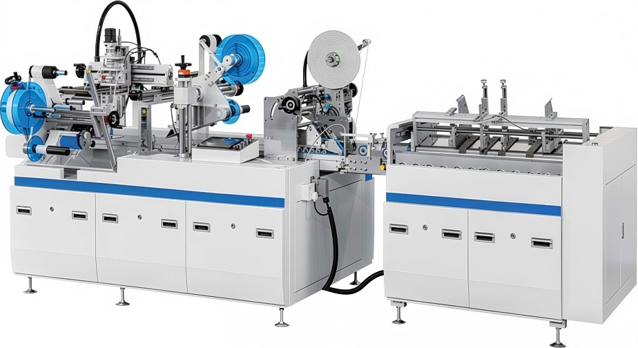 LY-600SFT-3 Multifunction Dubbelzijdige Tape Applicator Machine voor Vouwdozen Productieapparatuur voor Cadeauverpakkingen Tape Plakmachine