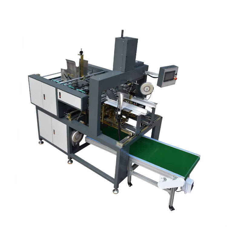 LY-600 Automatische hoek plakmachine Geschenkdoos Hoek tapemachine Rigid Box Four Corner Glueing Machine
