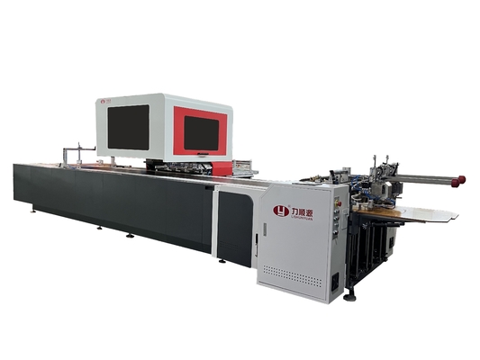 Automatische Dubbele Plaatsende Machine die Doos, Gevalmaker maken