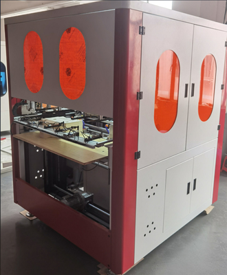 Automatische kartonnen doosverpakkingsmachine voor het maken van pakketdozen schoenen kleding voedseldozen