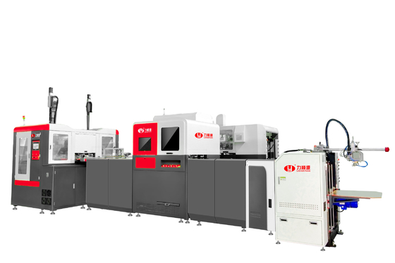 2 in 1 dubbele kop rigide doos vormmachine karton doos maker machine