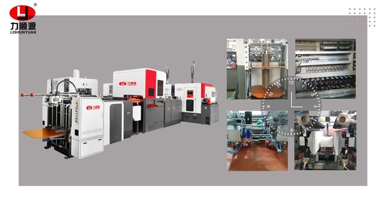 Volautomatische multifunctionele intelligente snelle 2-in-1 machine voor het maken van stijve dozen