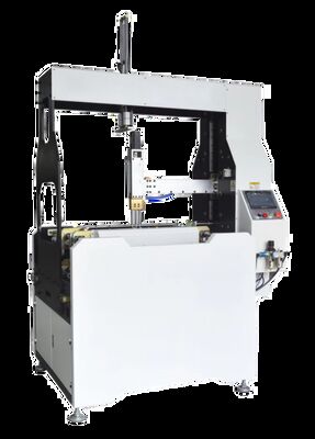 LY800C semi-automatische rigide doos maken machine met grootte aanpassing en pneumatische dubbele servo voor doosvorming