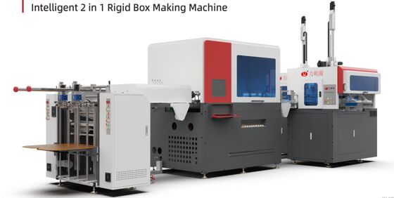 LY- 3000CB Intelligente 2-in-1 hogesnelheid starre doosmachine (met bubbelpersfunctie) Starre doosmachine/ Verpakkingsdoosmachine/ Automatische starre doosmachine/ Cadeauboxmachine