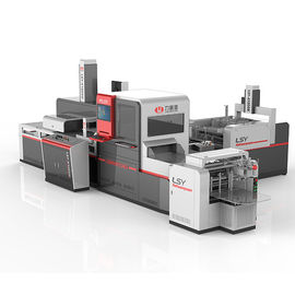 Geavanceerde Automatische Plaatsende Machine, Industriële Doos die Machine voor juwelendozen maakt, giftdozen, kosmetische dozen