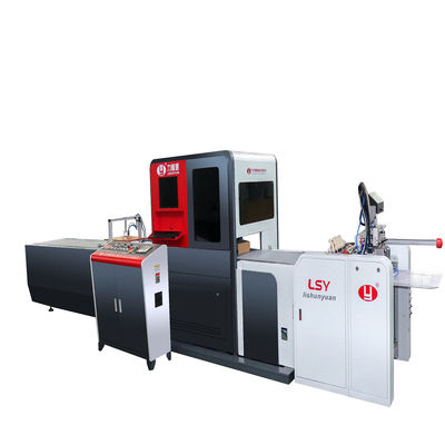 Ly-485C Visuele plaatsende machine voor geval het maken en luxedoos het maken
