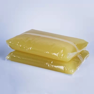 Doorzichtige Amber Hot Melt Jelly Glue die voor Semi Auto Stijve Doos Machine maken