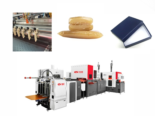 Doorzichtige Amber Hot Melt Jelly Glue voor Semi Auto Stijve Doos en Geval die Machine maken